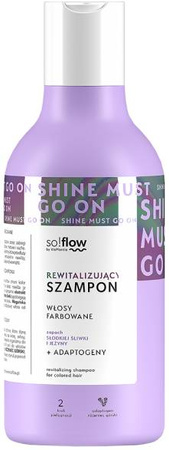 Vis Plantis so!flow Rewitalizujący szampon do włosów farbowanych 400ml