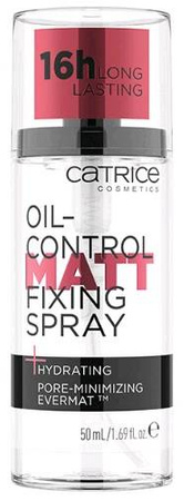 Catrice Oil-Control Matt Fixing Spray Utrwalacz do makijażu 50ml