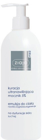 Ziaja MED Emulsja do ciala ultranawilżająca z mocznikiem 5%, 400ml