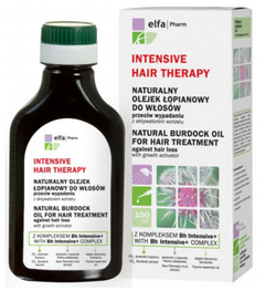 Elfa Pharm Intensive Hair Therapy - Naturalny olejek łopianowy do włosów 100ml