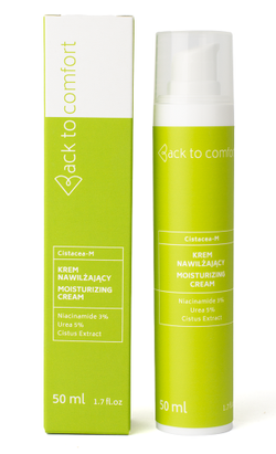 Back To Comfort Cistacea-M Nawilżający krem z niacynamidem 3% i mocznikiem 5% 50ml