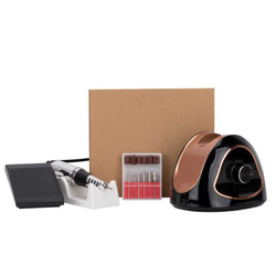 MollyLac M15 Frezarka kosmetyczna do paznokci manicure 68W - CZARNO ZŁOTA