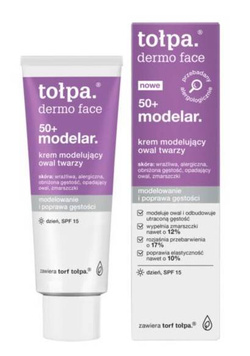 Tołpa MODELAR 50+ Krem modelujący owal twarzy na dzień, 40 ml