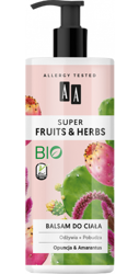 AA Super Fruits&Herbs balsam do ciała opuncja/amarantus 500ml