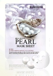 BARONESS Pearl Mask Sheet maseczka do twarzy z ekstraktem z pereł