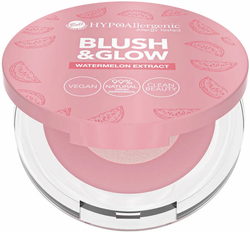 Bell Blush&Glow Watermelon Extract Hypoalergiczny rozświetlający róż 01 Love my skin 9g
