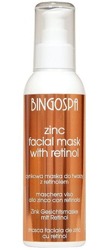 BingoSpa Cynkowa maska do twarzy z Retinolem 150g