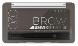 Catrice Brow Powder Set wodoodporny zestaw do brwi w pudrze 020 Ash Brown 4g