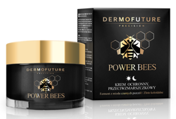 DermoFuture Power Bees Krem ochronny przeciwzmarszczkowy do twarzy 50ml