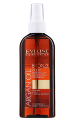 Eveline Cosmetics Argan Oil Olejek pogłębiający i utrwalający opaleniznę 150ml