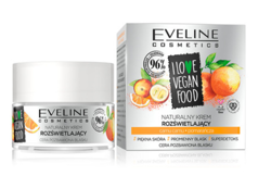 Eveline Cosmetics I LOVE VEGAN FOOD Rozświetlający krem do twarzy Camu Camu/Masło pomarańczowe 50ml