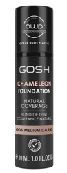 GOSH Chameleon Foundation Podkład adaptujący się do skóry 006 medium dark 30ml