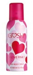 GOSH I LOVE PINK Dezodorant spray dla kobiet 150ml