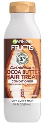 Garnier Fructis Cocoa Butter Hair Food odżywka do włosów suchych i kręconych 350ml