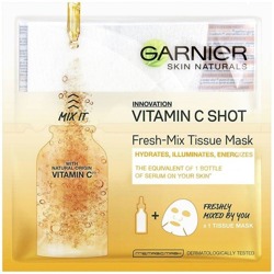 Garnier Vitamin C Shot Maska w płacie z witaminą C 33g
