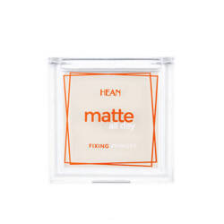 HEAN Matte All Day Fixing Puder utrwalający transparentny - 501 Translucent