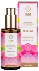 Khadi Skin&Soul odżywczy olejek do ciała Rose Love KHA-167 100ml