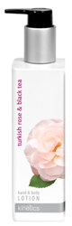 Kinetics Balsam hand&body Turkish rose&tea - Odżywczy balsam do rąk i ciała 250ml