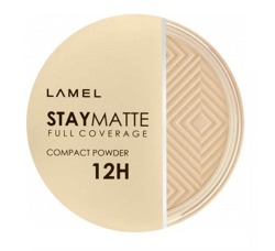 LAMEL Stay Matte Compact Powder Prasowany puder matujący 401 12g