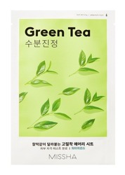 Missha Airy Fit Sheet Mask Green Tea Nawilżająca maska w płachcie Zielona herbata 19g