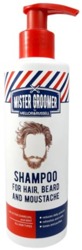 Mister Groomer Shampoo For Hair, Beard and Moustache szampon do włosów, brody i wąsa 200ml