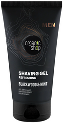 Organic shop MEN Refreshing Shaving Gel Odświeżający żel do golenia dla mężczyzn 150ml