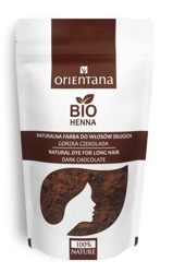 Orientana Bio henna do włosów gorzka czekolada 50g