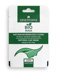 Orientana Maska z glinki Miodla i Drzewo Herbaciane 10ml