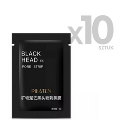 Pilaten Black Head Pore Strip Czarna maska 6g x10szt