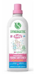 SYNERGETIC Fabric Softener Baby Biodegradowalny zmiękczający płyn do płukania odzieży dziecięcej 1l