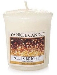 Yankee Candle Sampler Świeca All is Bright 49g