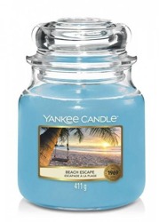Yankee Candle świeca słoik średni Beach Escape 411g
