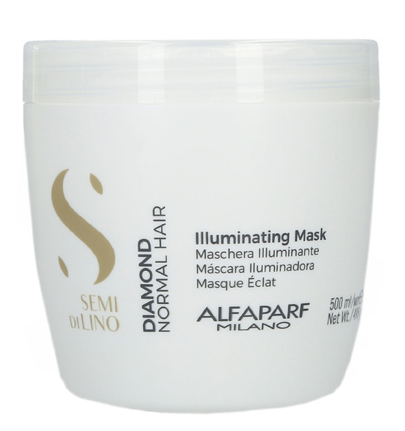 Alfaparf Semi Di Lino Diamond Illuminating Maska rozświetlająca 500ml 