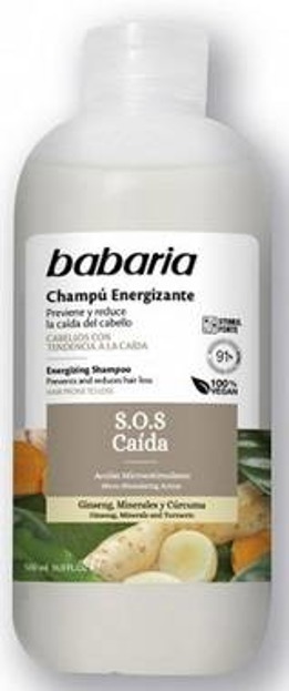BABARIA Szampon SOS Energetyzujący 500ml