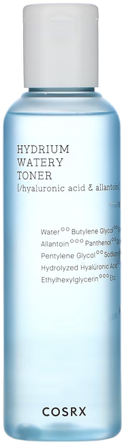 COSRX Hydrium Watery Toner tonik nawilżający z witaminą B5 i kwasem hialuronowym 150ml