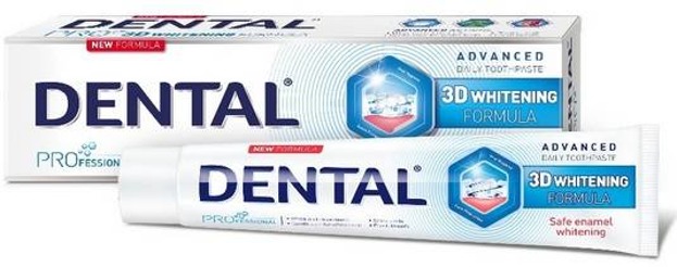 DENTAL Pro pasta do zębów 3D Wybielająca 75ml