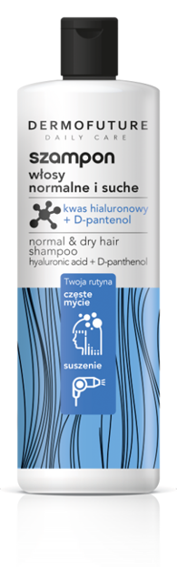 DermoFuture Daily Care Szampon do włosów normalnych i suchych 380ml