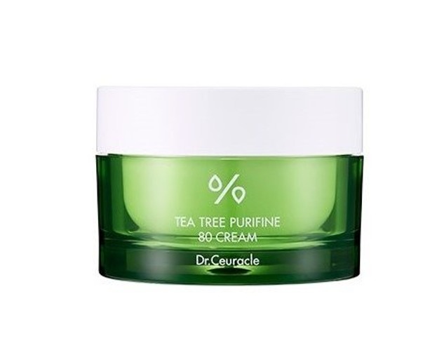 Dr.Ceuracle Tea tree Purifine 80 Cream- Lekki krem nawilżający 50g