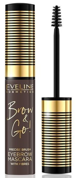Eveline Cosmetics Brow and Go Tusz do brwi 02 Dark 6ml