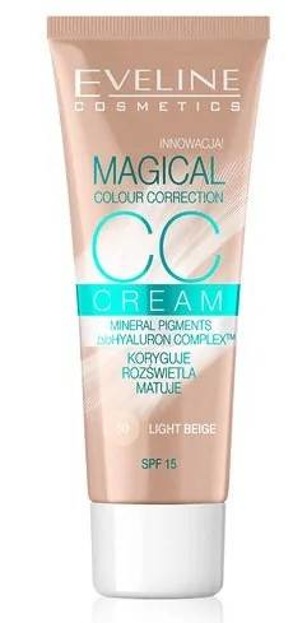Eveline Cosmetics Magical CC Cream Multifunkcyjny podkład 50 light beige 30ml