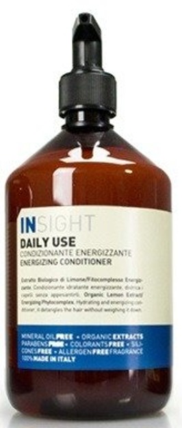 INSIGHT Daily Use Energizing Conditioner Energetyzująca odżywka do codziennej pielęgnacji każdego rodzaju włosów 400ml EKO BIO KOSMETYK