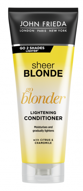 John Frieda Sheer Blonde Go Blonder Lightening Conditioner Rozjaśniająca odżywka do włosów blond 250ml