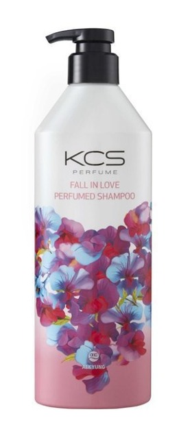 KCS Fall in Love Perfumed Shampoo Perfumowany szampon do włosów farbowanych, suchych i zniszczonych 600ml