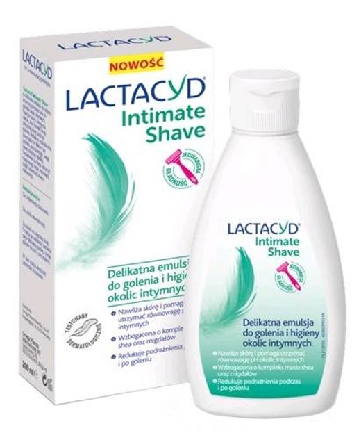 LACTACYD Intimate Shave emulsja do higieny intymnej  200ml