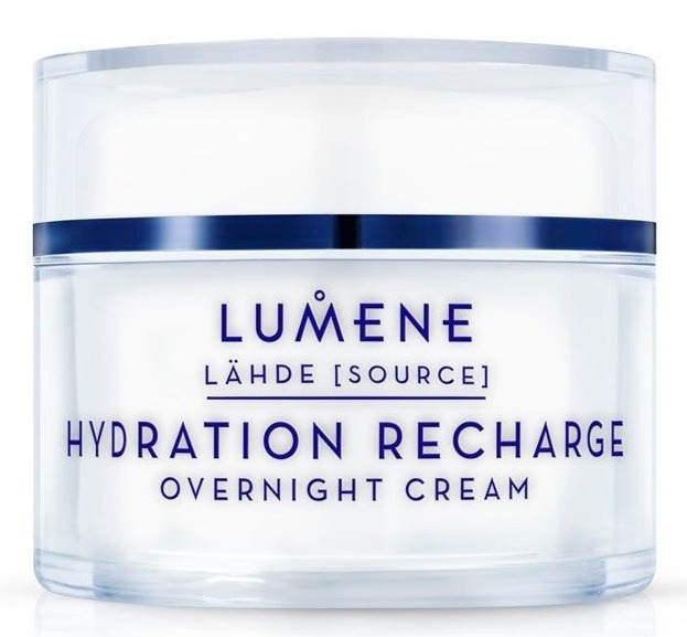 Lumene Lahde Hydration Recharge Overnight Cream - Krem nawadniający na noc 50ml [LVS]