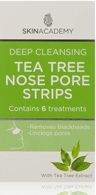 Pretty Deep Cleansing Tea Tree Nose Strips Płatki oczyszczające nos z zieloną herbatą 6 sztuk 