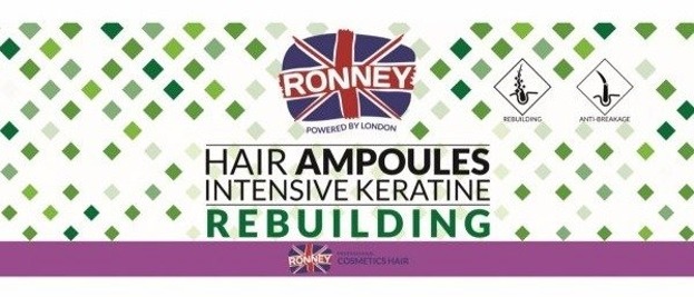 Ronney Hair Ampoules Rebuilding Ampułki do włosów 12szt.
