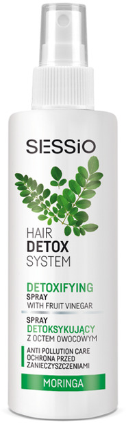 SESSIO Hair Detox System detoksykujący spray z octem owocowym 200g