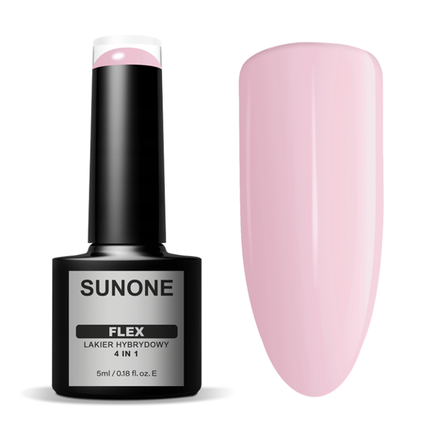 SunOne FLEX 4in1 Lakier hybrydowy Pink 104 5ml
