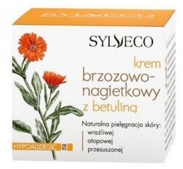 Sylveco Krem brzozowo - nagietkowy z betuliną, 50 ml